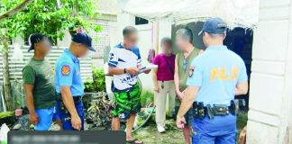 Alias “Toto,” the No. 1 provincial-level most wanted person in Antique, was arrested during a manhunt operation in Sitio Aligtos, Barangay Igpalge, Barbaza, Antique, on August 27. The 57-year-old suspect was wanted for statutory rape and violation of Republic Act No. 7610. ANTIQUE PPO PHOTO