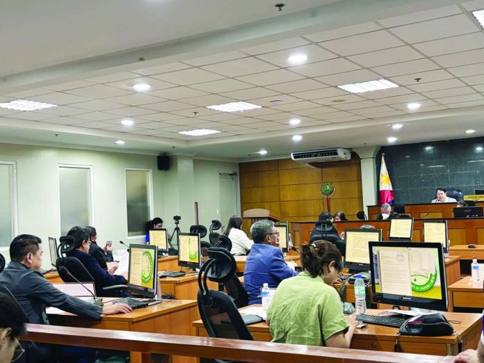 Bacolod_MassKara_org_copy_compressed_resized Members of the Bacolod Sangguniang Panlungsod hold their regular session at the Bacolod City Government Center on August 26, 2026, during which they ratified the Memorandum of Agreement between the city government and the Bacolod Gugma Foundation Inc. for the implementation of MassKara Festival 2026. MAE SINGUAY/PN