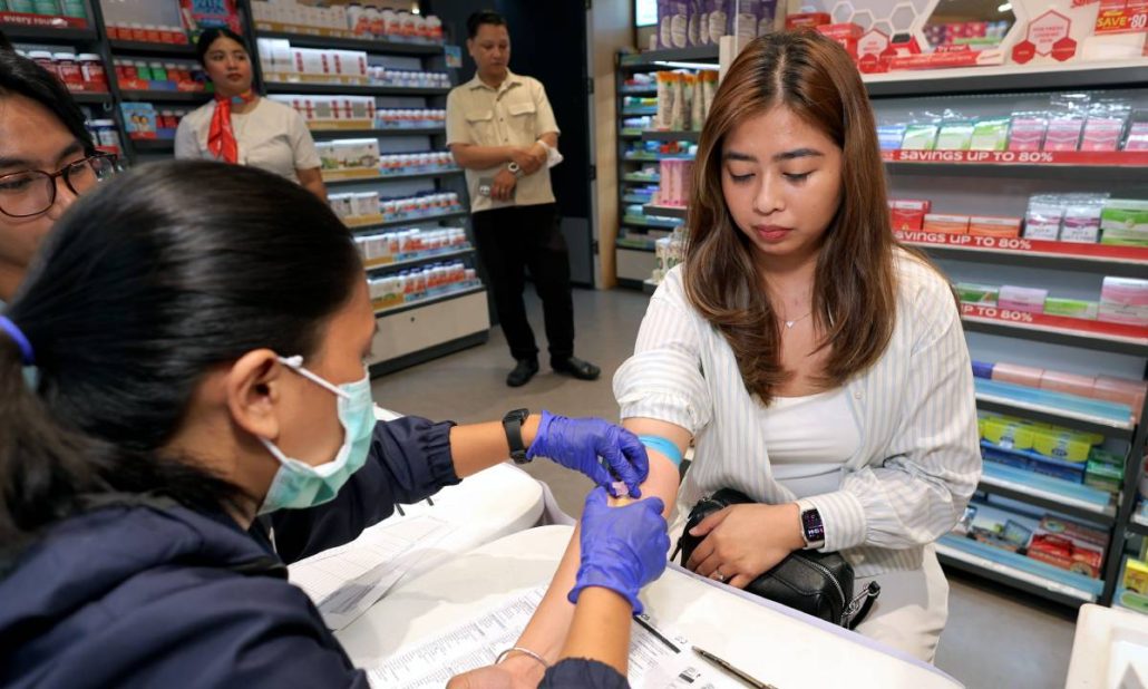 Customers availed of free liver testing during the Build Better Gut Health event, highlighting the importance of caring for both the gut and liver as key pillars of overall health and wellness.