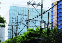 Power lines in parts of Metro Manila in this undated photo. The Department of Energy on Monday, Aug. 24, 2026, said around P7 billion is being considered to fund measures to address system losses, in line with the Marcos administration’s bid to remove charges from electricity not used by consumers. PNA FILE PHOTO