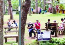 CONNECTED IN THE PINES. Visitors enjoy the cool, scenic surroundings of Bucari Pine Forest in Leon, Iloilo, now made more vistor-friendly with free Wi-Fi installed by the Department of Information and Communications Technology. The service gives tourists and the local community easier access to online information and digital services while helping promote Bucari, popularly known as the “Little Baguio of Iloilo”, as a premier tourism destination. DICT REGION 6