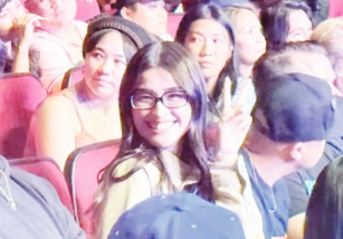 Liza Soberano Actress Liza Soberano attends BINI’s concert in Los Angeles, where she expressed pride over her involvement in DreamWorks Animation’s upcoming Filipino-centric animated film “Forgotten Island.” ABS-CBN NEWS PHOTO