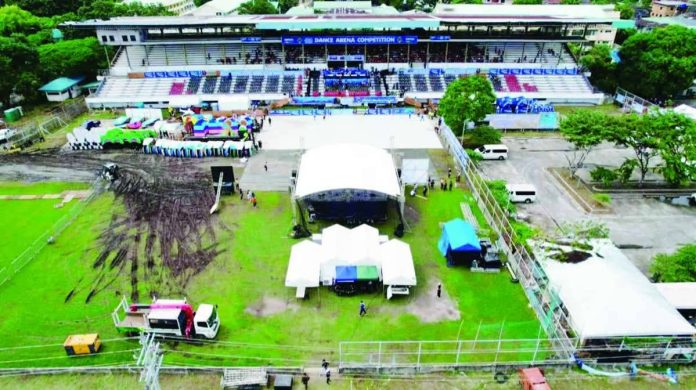 MassKara_new_venue_copy_compressed_resized The Paglaum Sports Complex in Bacolod City, previously used as a venue for MassKara Festival arena competitions, will no longer host this year’s event after organizers deemed the facility unsuitable due to safety concerns. The 2026 arena competition will be transferred to a new venue to be announced by organizers. BACOLOD PIO PHOTO