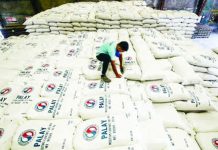 NFA reopens auction for over 700K bags of aging rice A warehouse staff member inspects sacks of palay bought from farmers by the National Food Authority (NFA) in Balagtas, Bulacan in an undated photo. The NFA says a total of 741,570 bags of local milled rice aged over six months will be up for auction on August 12, 2026. PNA PHOTO BY JOAN BONDOC
