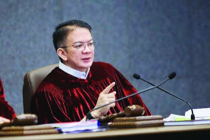 Nation_Senate_rules_copy_compressed_resized Senate Impeachment Court presiding officer Sen. Francis Escudero has ordered stricter enforcement of Rule 18 of the impeachment rules, warning that the tribunal would no longer tolerate public statements that could prejudge disputed issues or turn the trial into a battle for public opinion rather than evidence.
