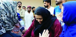 A mother of a newborn victim is consoled following a deadly fire at the Pakistan Institute of Medical Sciences (PIMS) hospital in Islamabad, Pakistan on August 26, 2026. REUTERS