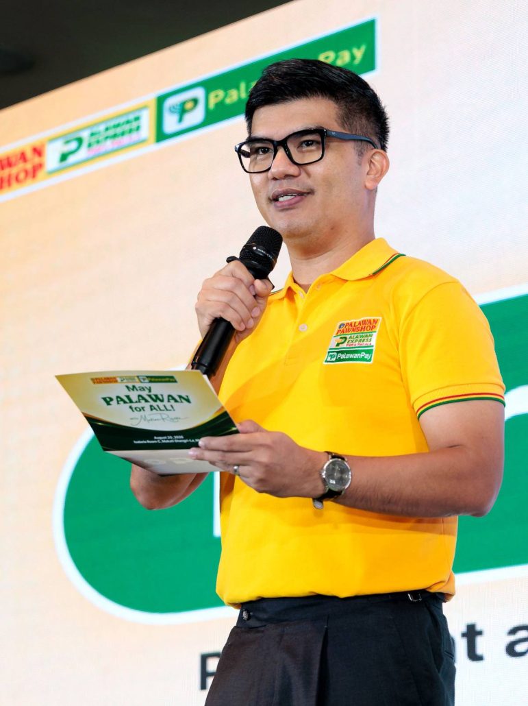 Karlo M. Castro, President and Chief Executive Officer of the Palawan Group of Companies, underscores Palawan’s commitment to evolving its services while staying true to its promise of “serbisyong may malasakit”—Matatag, Maaasahan, at Mapagkakatiwalaan.