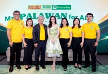 Palawan Group Launches ‘Palawan for All’ to Empower Filipino Families Across Generations From left: Dr. Angelito B. Fernando; Korina Castro-Fernando, Chief Human Resources Officer; Bobby L. Castro, Chairman and Founder; Lilian Castro-Selda, Chief Financial Officer; Lisa Castro-Sabado, Chief Business Development Officer; and Karlo M. Castro, President and Chief Executive Officer, with brand ambassador Marian Rivera at the launch of the “Palawan for All” campaign.
