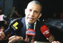 Peru’s ex-president leaves jail after 15-year jail term for corruption overturned Former Peruvian President Ollanta Humala speaks with the media after his release from jail. EPA