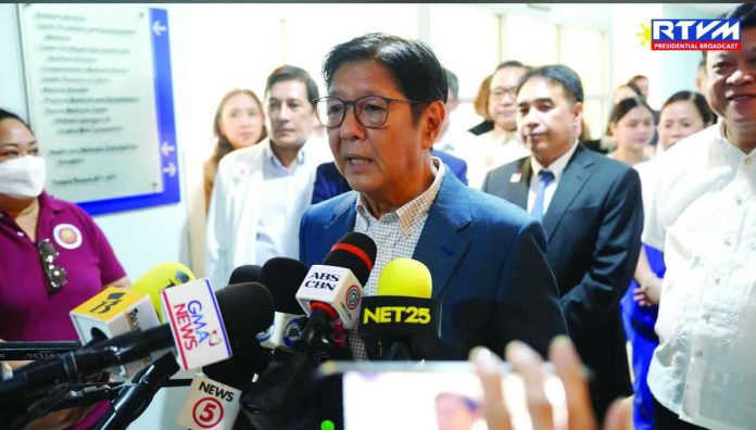 PhilHealth_copy_compressed_resized “Let us ensure that no Filipino is denied the care that they need only because of financial hardship,” says President Ferdinand Marcos Jr. He says the cost of hospitalization remains a major concern for households, with families often forced to worry about medical bills while dealing with the illness of a loved one. PCO