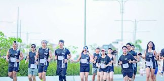 Metal Core Running Club participating a running event in Iloilo City