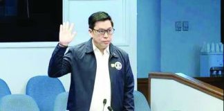 Office of the Vice President assistant chief of staff Lemuel Ortonio appears during Day 18 of Vice President Sara Duterte-Carpio’s impeachment trial on Aug. 25, 2026. Ortonio was declared by the impeachment court as a hostile witness. PHOTO COURTESY OF SENATE OF THE PHILIPPINES/PRIB