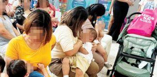 Mothers breastfeed their babies during a previous “Hakab Na! Iloilo” gathering promoting breastfeeding as a natural, healthy and socially accepted way of nourishing infants. Organizers expect around 100 mothers to join this year’s event on August 15 in Pavia, Iloilo.