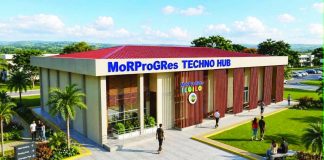 Gov. Arthur Defensor Jr. (inset) highlights that Iloilo is aligning with Pres. Ferdinand Marcos Jr.'s administration through the provincial government’s MoRProGRes TechnoHub at Cabatuan National Comprehensive High School. This facility aims to develop young people for the future human resource pool in Pax Silica, particularly in information technology, AI and related fields. BALITA HALIN SA KAPITOLYO PHOTOS