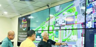 PROPOSED TRAFFIC MAKEOVER. Renowned Filipino architect Paulo Alcazaren presents the proposed reconfiguration of the Siete Pecados traffic islands in front of the Iloilo Provincial Capitol, a plan aimed at improving traffic circulation and creating a more pedestrian-friendly public space. The proposed site development plan envisions a roadside park and a more accessible and visually cohesive Capitol complex while adapting the historic area to contemporary urban needs. PHOTO COURTESY OF THE ILOILO PROVINCIAL GOVERNMENT