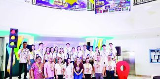 Fifteen students take on roles of Iloilo provincial officials as part of the Linggo ng Kabataan 2026 celebration, which carries the theme “Different contexts, common aspirations.” IME SORNITO/PN