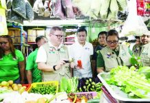 PH inflation slows to 6.2% in July amid measures to stabilize prices Food inflation remained steady at 5.3 percent, as lower meat prices and slower increases in vegetable prices offset sharper rice inflation.in July 2026. Photo shows officials from the Department of Trade and Industry and the Department of Agriculture conducting inspection at the New Las Piñas City Public Market on August 4, 2026. DTI PHOTO