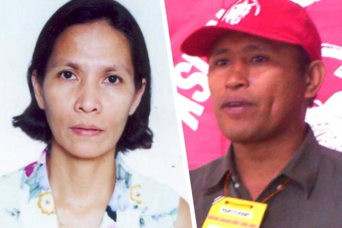 justice Ilonggo activists Maria Luisa Posa-Dominado and Nilo Arado are only among numerous known and unidentified individuals across the country who disappeared, leaving their families without knowing whether they are alive or dead.