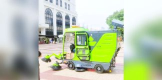 The electric mini sweeper simultaneously sweeps and vacuums waste as it travels through public spaces, including corners and other areas that may be difficult to clean manually. The Iloilo City government has bought one to reduce reliance on manpower and reach narrow and linear areas where the city’s larger sweeper truck cannot operate efficiently because of space and access limitations. ILOILO CITY GOV’T