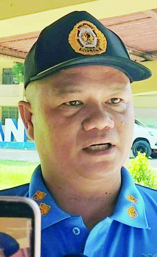 Tigbauan, Iloilo police officer
in-charge Police Captain Alfred 
Mansoy 