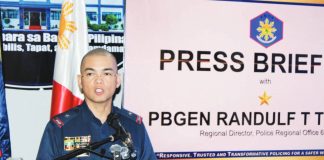 “Our efforts are yielding results, but we must not become complacent,” says Brigadier General Randulf T. Tuaño, director of the Police Regional Office 6. ALLEN ANIMAS/PN