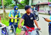‘SAGIP BATA’. Police officers talk to young motorcycle riders during an Oplan Sagip Bata operation in Western Visayas. The Police Regional Office 6 said the weekend road safety campaign has intercepted and safeguarded 1,312 minors since July, with authorities focusing on underage and illegal driving, road safety violations, and enforcement of curfew ordinances. PRO-6