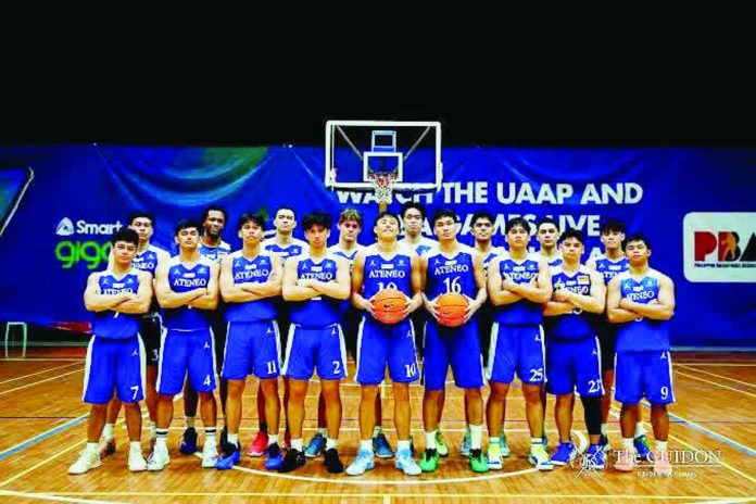 sports_Ateneo2_compressed_resized Ateneo de Manila University marks an emotional return to competitive basketball with a 71-60 victory over Our Lady of Fatima University in the Pinoyliga Big Dance, its first game since the Aurora tragedy two months ago. THE GUIDON PHOTO