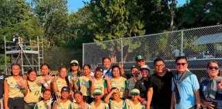 WORLD SERIES BRONZE. Members of the Bacolod City National High School softball team celebrate their bronze-medal finish in the 2026 Junior League Softball World Series in Kirkland, Washington. Representing the Asia-Pacific region, the Bacolod girls blanked Central Region, 4-0, in the battle for third place. CONTRIBUTED PHOTO