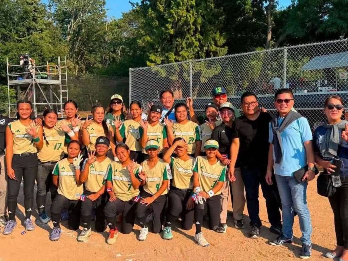 sports_Bacolod_soft_compressed_resized WORLD SERIES BRONZE. Members of the Bacolod City National High School softball team celebrate their bronze-medal finish in the 2026 Junior League Softball World Series in Kirkland, Washington. Representing the Asia-Pacific region, the Bacolod girls blanked Central Region, 4-0, in the battle for third place. CONTRIBUTED PHOTO