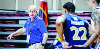 Former Ateneo de Manila University head coach Tab Baldwin has been permanently banned from all UAAP competitions and activities following the Aurora team-building tragedy that claimed the lives of Blue Eagles players Rene Baterbonia and Divine Adili. UAAP PHOTO