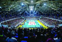 More than 7,000 volleyball fans pack the Victorias City Coliseum in Negros Occidental for the final stop of the Premier Volleyball League On Tour. GRID SPORTS ATHLETIC PHOTO