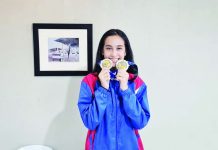 Thirteen-year-old Christine May Morales is setting her sights on the SEA Games, Asian Games and eventually the Olympics after capturing gold in the Under-14 Junior Women’s Foil event of the Southeast Asian Fencing Federation Junior and Cadet Championships in Kuala Lumpur, Malaysia. CONTRIBUTED PHOTO