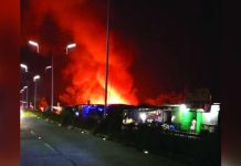 18 families displaced after fire hits 14 houses in Bacolod A fire damages several houses in Purok San Jose 2, Barangay Sum-ag, Bacolod City, late Tuesday night, September 1, displacing 18 families or 83 individuals. Nine houses were totally destroyed while five others were partially damaged. iFM PHOTO