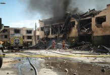 At least two dead in blast at Bolivia military barracks In the city of Viacha, Bolivia, at least 14 servicemen have still not been found after two explosions at a military base. Two young men in their first year of compulsory military service were killed in the incident, while more than 80 others were injured. CNN