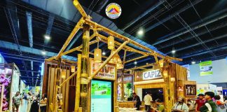 The Capiz Provincial Government showcased its “Balay Kawayan” booth during the 37th Philippine Travel Mart at the SMX Convention Center, highlighting the province’s cultural heritage, sustainable practices, local products and digital tourism initiatives. The booth features a shell-crafted map of Capiz and bamboo-inspired elements reflecting the province’s identity and vision for NextGen tourism. CAPIZ PROVINCIAL GOVERNMENT