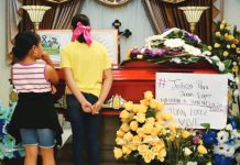 Colombia, Brazil deadliest nations for environmentalists Relatives and friends attend the wake of murdered environmentalist Juan Lopez in Tocoa, Honduras, on September 15, 2024. López was one of the environmentalists killed in Latin America recent years. The anti-mining activist was shot in Honduras in 2024. ORLANDO SIERRA/AFP VIA GETTY IMAGES
