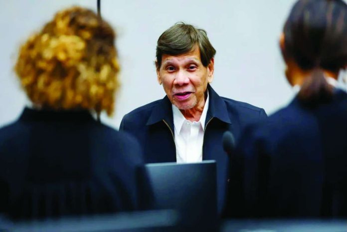 ICC_copy_compressed_resized Former president Rodrigo Duterte made his first public appearance in more than a year on Wednesday at the International Criminal Court, where he’s awaiting trial for alleged crimes against humanity. AP