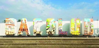 The newly unveiled Bacolod AR Mural at the Bacolod City Government Center grounds features iconic city landmarks and MassKara imagery, with an augmented reality component that allows visitors to experience animated MassKara dancers through their mobile phones. BACOLOD CITY TOURISM OFFICE