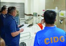 Former House Speaker and incumbent Leyte congressman Martin Romualdez is served a warrant for his arrest at the Cardinal Santos Medical Center in San Juan City.