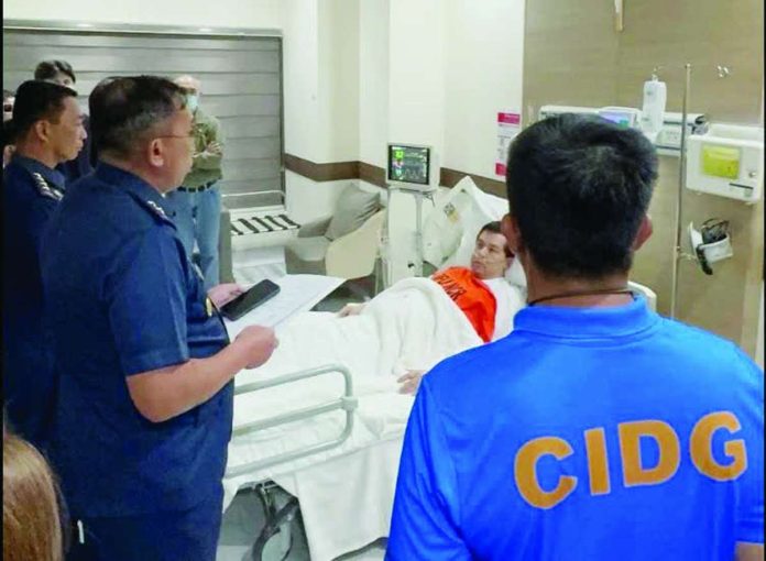 Nation_Ombudsman_copy_compressed_resized Former House Speaker and incumbent Leyte congressman Martin Romualdez is served a warrant for his arrest at the Cardinal Santos Medical Center in San Juan City.