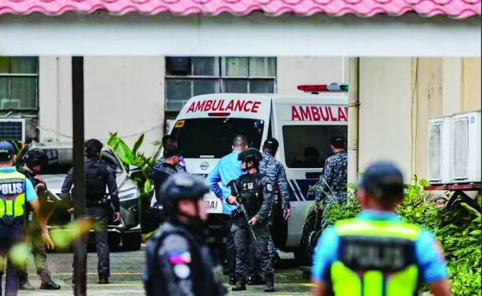 Nation_PGH_copy_compressed_resized An ambulance carrying former House Speaker and Leyte congressmn Martin Romualdez arrives at the Philippine General Hospital in Manila from Cardinal Santos Medical Center in San Juan City on Saturday, September 12, 2026. INQUIRER PHOTO/GRIG C. MONTEGRANDE