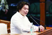 Day 21 of the Vice President Sara Duterte-Carpio’s impeachment trial at the Senate with defense counsel Michael Poa sitting as hostile witness. INQUIRER PHOTO / NIÑO JESUS ORBETA