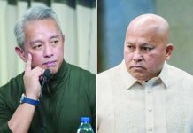 Torreon challenges Remulla claim of talks with Dela Rosa ‘protectors’ Interior Secretary Jonvic Remulla (left) says negotiations are underway with purported protectors of Sen. Ronald “Bato” Dela Rosa. “We know where he is, but there are negotiations now with his protectors and I think we’ll get to him soon,” Remulla says.