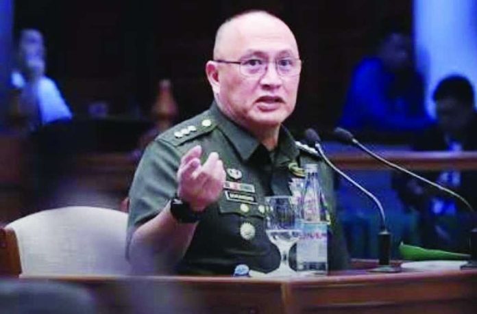 Nation_impeachment_Army_copy_compressed_resized Appearing as a prosecution witness on the 20th day of the Senate impeachment proceedings against Vice President Sara Duterte-Carpio, Col. Manaros Boransing II of the Philippine Army says his unit worked with the Department of Education in conducting eight Youth Leadership Seminars (YLS) in several Mindanao provinces but “there were no DepEd funds downloaded to our unit.”