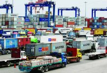 Port upgrades eyed ahead of potential PH-EU trade boom Trucks transporting containers with imported items are prepared to leave a port in Manila. FILE PHOTO / REUTERS/ERIK DE CASTRO