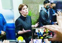 Sara avoids arrest, posts P360K bail in threats case Vice President Sara Duterte arrives at the Quezon City Hall of Justice on Saturday, September 5, 2026, to post bail following an arrest warrant issued by Quezon City Regional Trial Court Branch 98. INQUIRER PHOTO/GRIG C. MONTEGRANDE