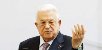 US blocks Palestinian leader from UN meeting in New York President Mahmoud Abbas of Palestine. REUTERS