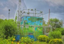 Iloilo air quality improves to ‘good’ – EMB Photo shows the Continuous Ambient Air Quality Monitoring Station (CAAQMS) located in the Garden of Love, Brgy. Nabitasan LaPaz, Iloilo City. AAnimas/PN
