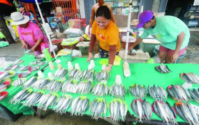 august_inflation_copy_compressed_resized Assorted fish are on display at a public market in Malabon City on Thursday, Sept. 3, 2026. The Philippine Statistics Authority on Sept. 4 said that inflation slowed to 6.1 percent in August from 6.2 percent in July due to slower increase of food prices such as vegetable and fish. PNA photo by Yancy Lim