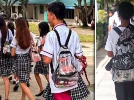 PRO-6 eyes clear school bags to keep guns, weapons off campuses Photo courtesy of PRO-6